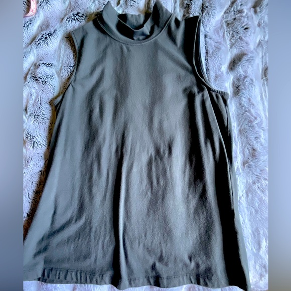 Christopher & Banks Tops - Sleeveless gray turtleneck by Christopher & Banks